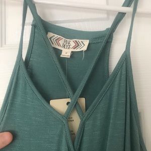 Teal tank top